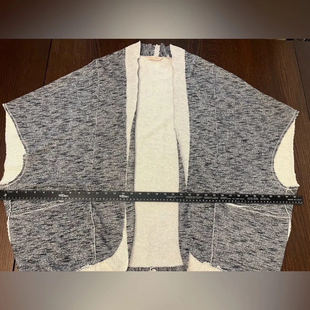 Soft Surroundings Women’s Cardigan Grasse Open Front Sleeveless Sweater Sz L/XL - Picture 12 of 16